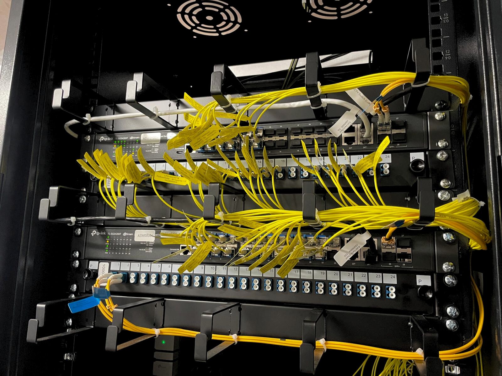 On-site infrastructure at Fallowfield Dene Caravan Park