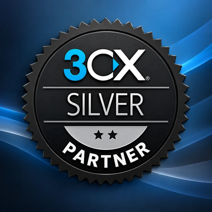 3CX Silver Partner badge